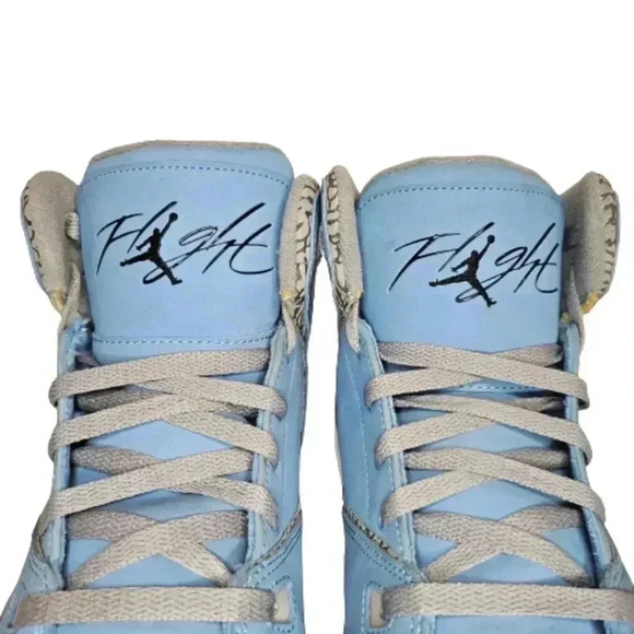 Jordan SC-2011 Flight Baby Blue White Retro Collectible Sneakers Men's Size 9.5 - Picture 1 of 16